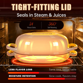 Umite Chef heat-resistant gloves protect hands during handling.