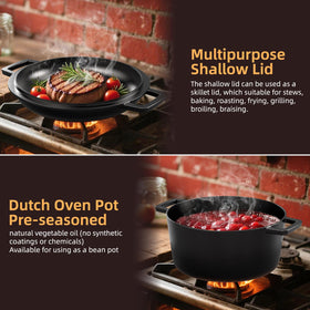 Umite Chef heat retention keeps steady temps for slow simmering and even searing.