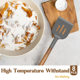 Umite Chef high-temperature silicone resists heat up to 446°F for safe cooking