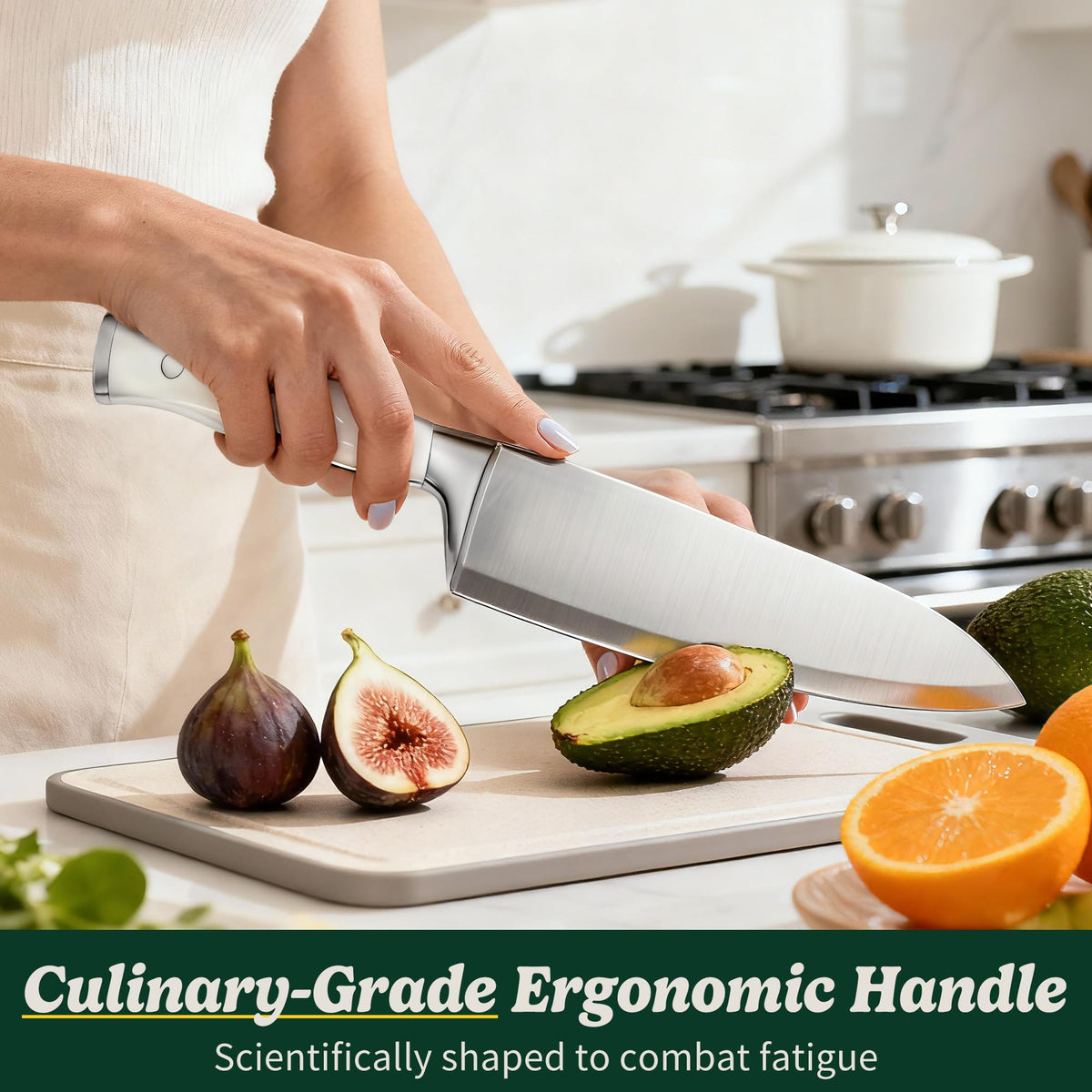 Umite Chef kitchen scissors and sharpening steel ready for quick prep and maintenance