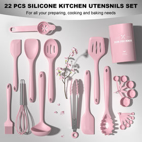 Umite Chef kitchen tongs pink provides secure grip.