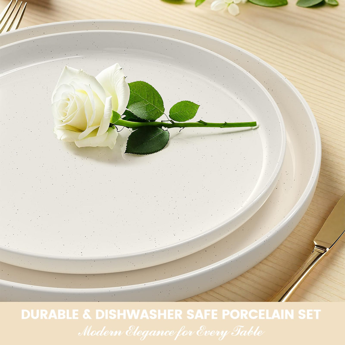 Umite Chef microwave and dishwasher-safe dinnerware