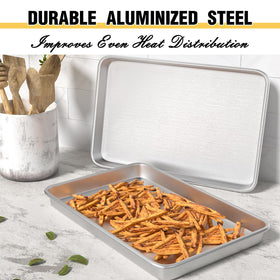 Umite Chef natural patina pan cleans easily and enhances flavor over time.
