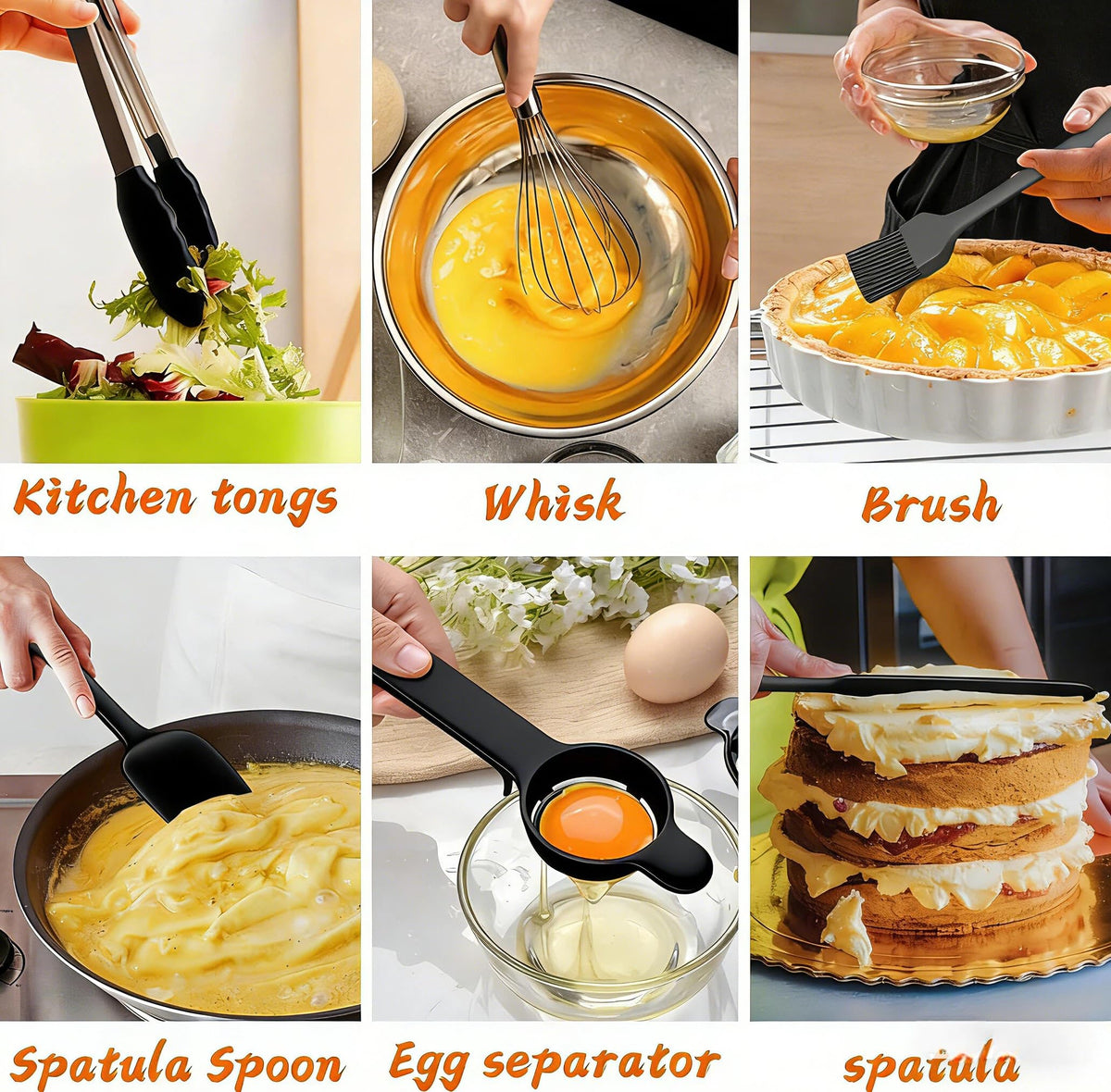 Umite Chef nesting bowls save space and are dishwasher safe