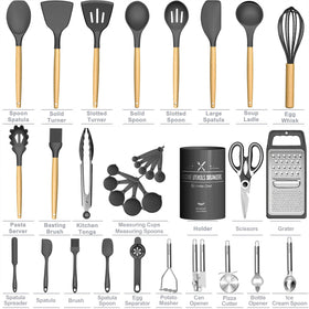 Umite Chef nonstick-safe utensils protect nonstick cookware from scratches.