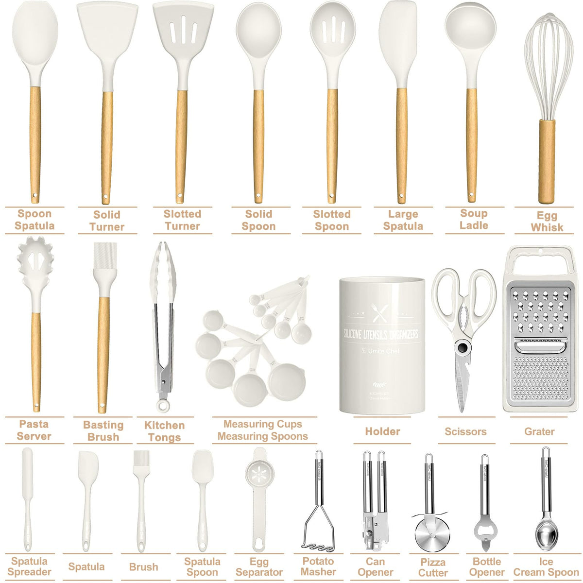 Umite Chef pasta server for easy portioning and serving.