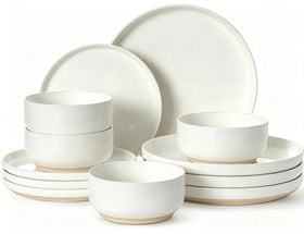 Umite Chef 12-piece plates and bowls set for everyday dining and entertaining