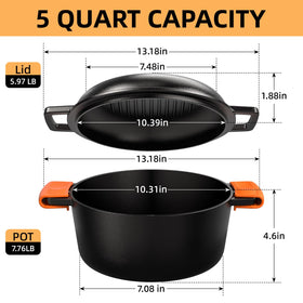 Umite Chef pre-seasoned cast iron ready to use straight from packaging