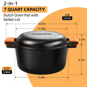 Umite Chef raised rib lid promotes juicier results and even heat.