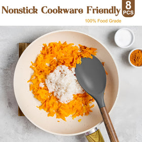 Umite Chef spatula heads are scratch-resistant for nonstick pans