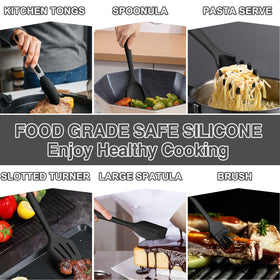 Umite Chef measuring spoons and cups image illustrates precise portions at a glance