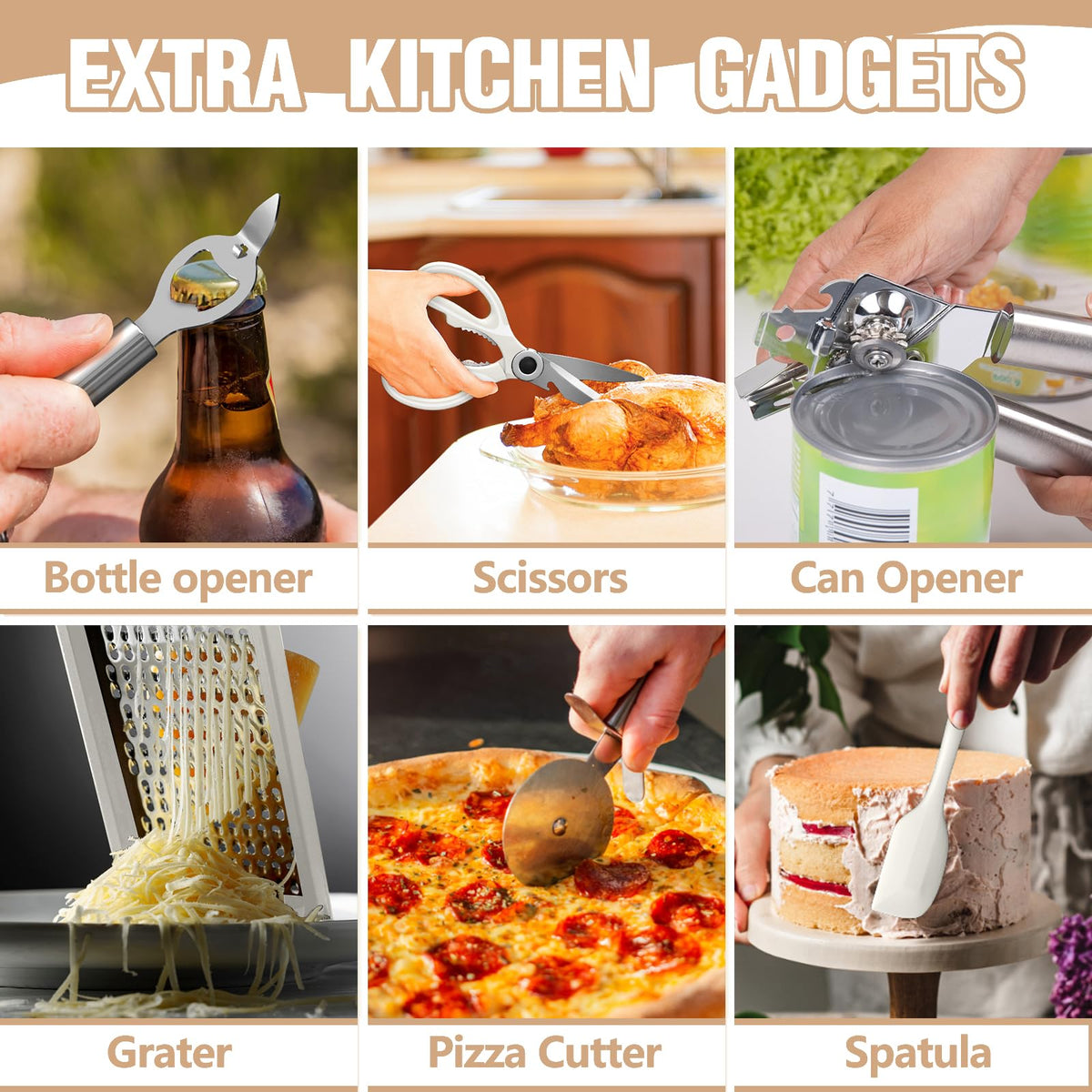 Umite Chef slotted spoon safe for nonstick pans and easy stirring.