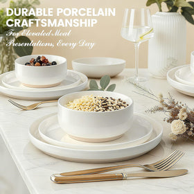 Umite Chef stackable dishware saves cabinet space
