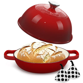 Umite Chef table-ready serving Dutch oven for stylish presentation.