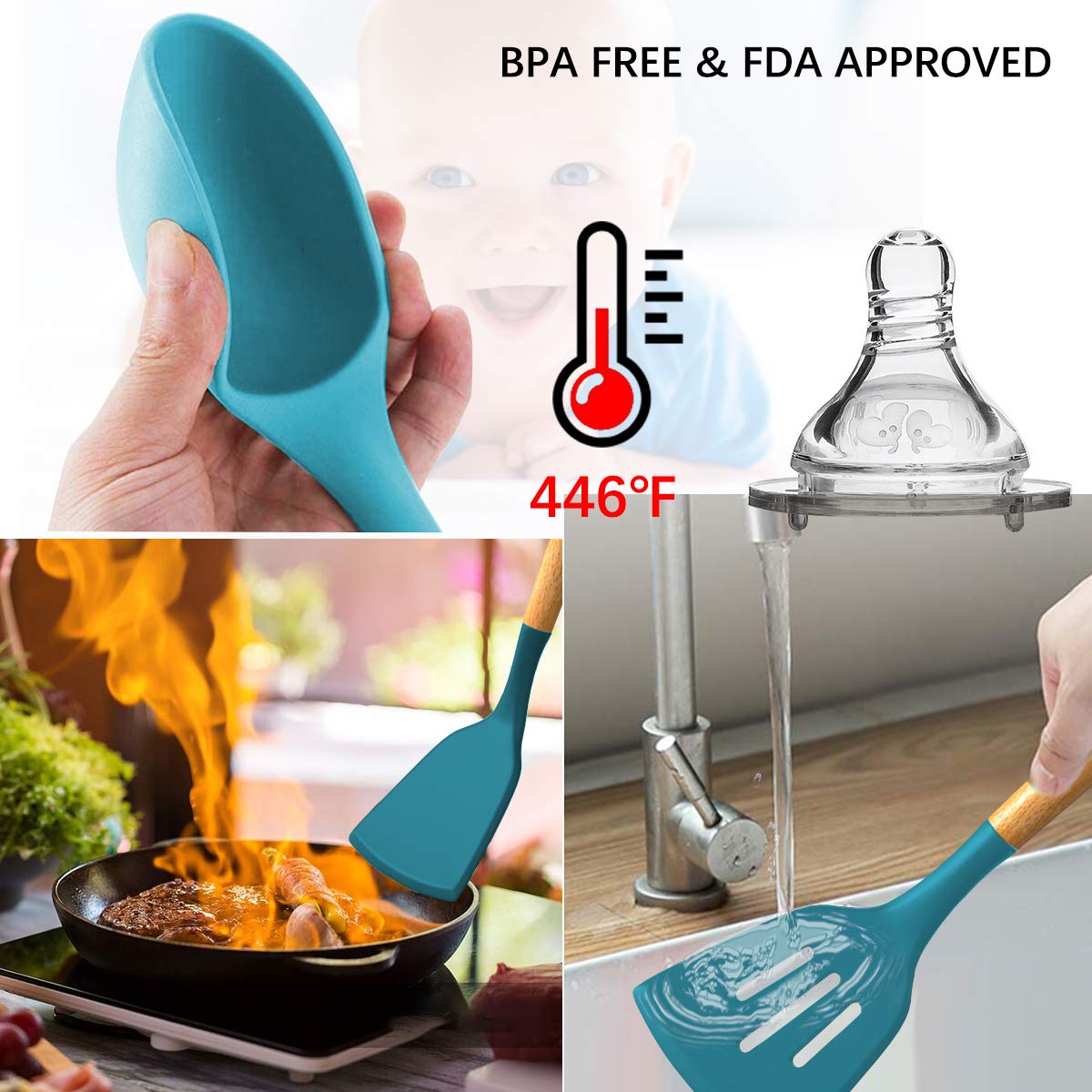 Umite Chef hooks and storage design keeps utensils tidy