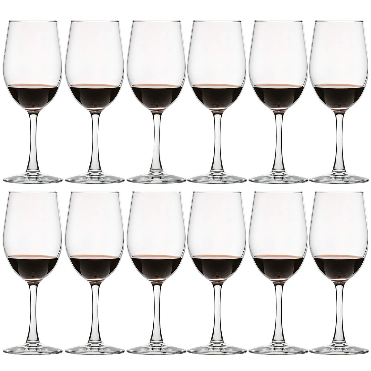 UMI UMIZILI 12oz wine glass set for everyday entertaining and clear wine visibility.