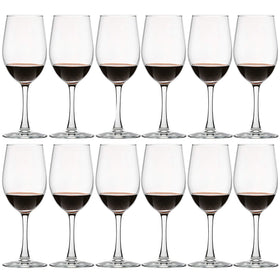 UMI UMIZILI 12oz wine glass set for everyday entertaining and clear wine visibility.