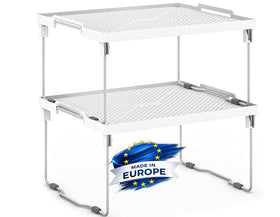 ums kitchen shelves with non slip feet stay stable on any surface