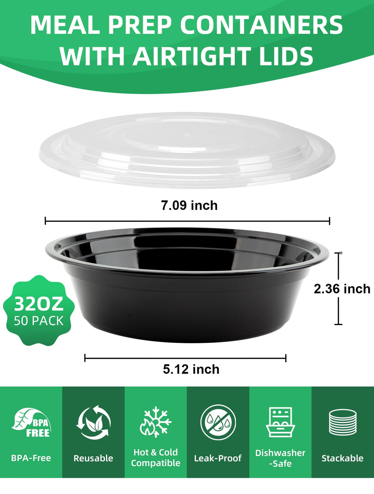 UMT Plastar leak-proof lid closeup shows secure takeout container