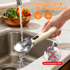 Undersary one-piece silicone body simplifies cleaning and maintenance.