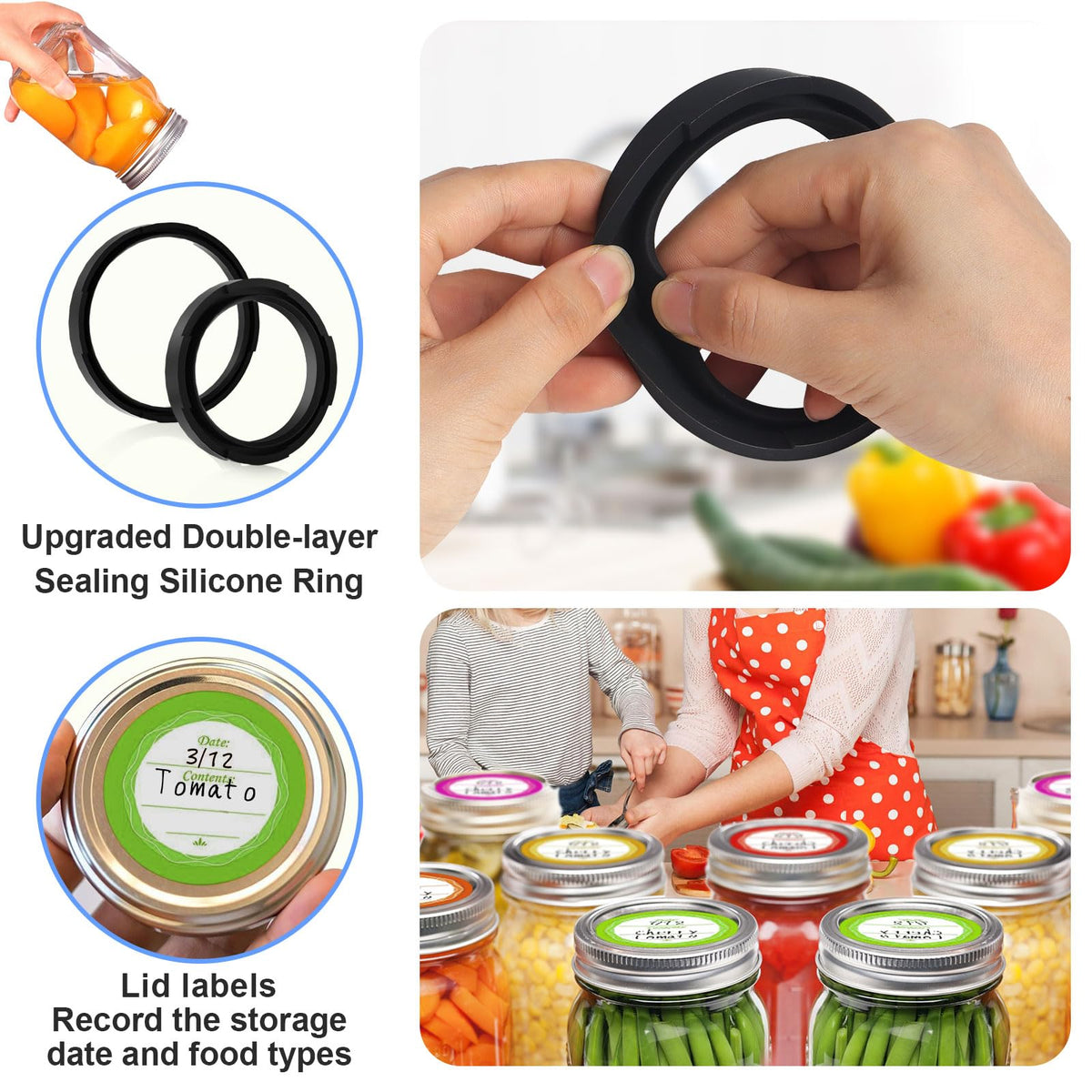 UNERVER M11 electric vacuum sealer enabling quick one-touch sealing.