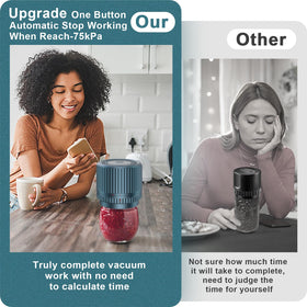 UNERVER M12 automatic operation highlights hands-free sealing in seconds.