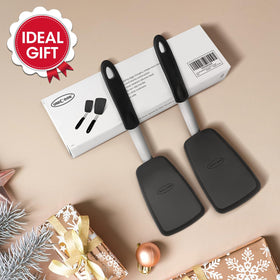 Unicook angled design aids precise lifting and flipping.