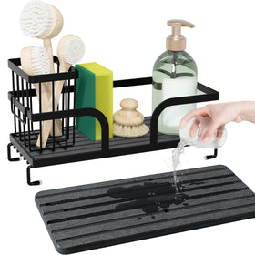 Uninol sponge holder keeps sponges organized and within reach.