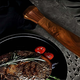 UNIOVC ergonomic wooden grinders with a smooth, natural grain finish.