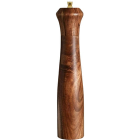 UNIOVC wooden pepper grinder with ceramic rotor for smooth, consistent grinding