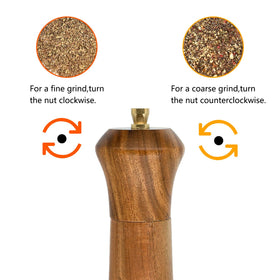 UNIOVC pepper grinder in gift box, ideal for gifting