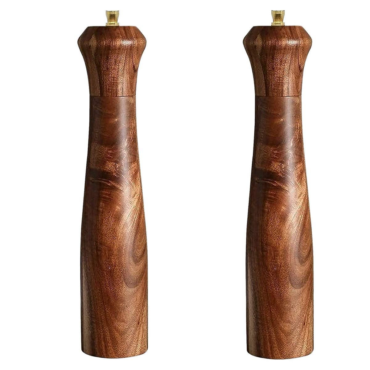 UNIOVC wooden grinder set on table for effortless daily seasoning.