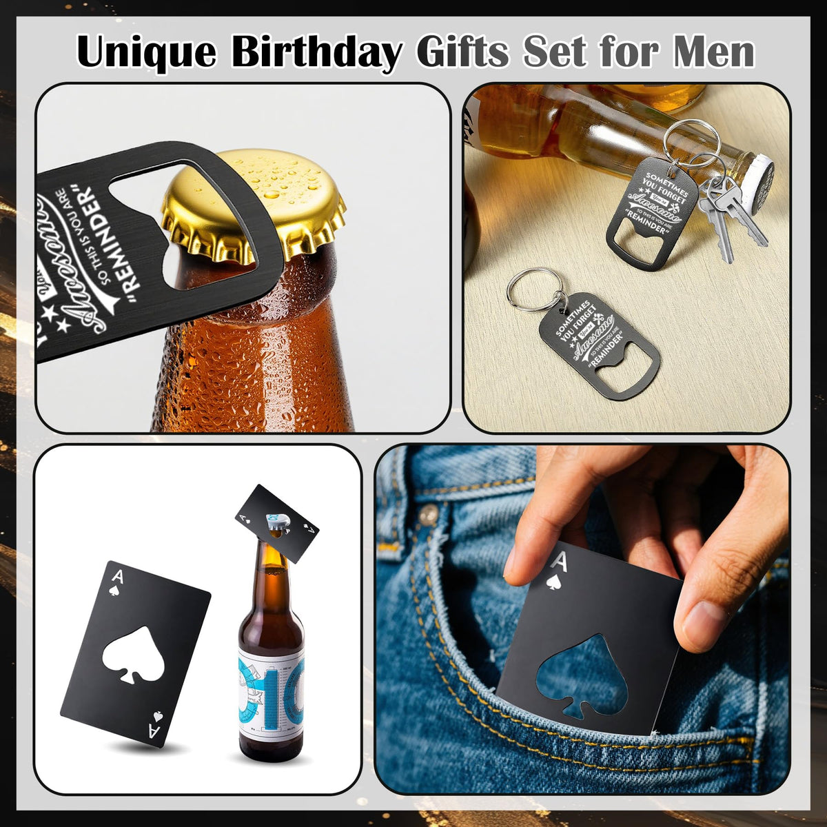 Unipinkart beer opener ready for easy pop-open moments