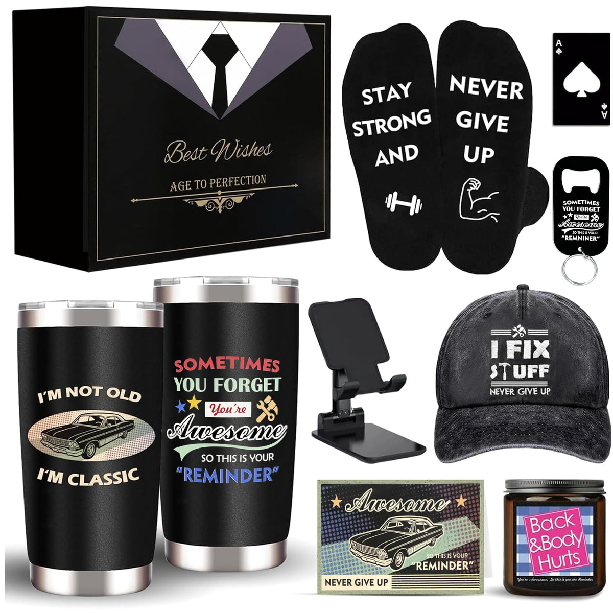 Unipinkart tumbler in gift box, ideal for outdoor drinks on the go