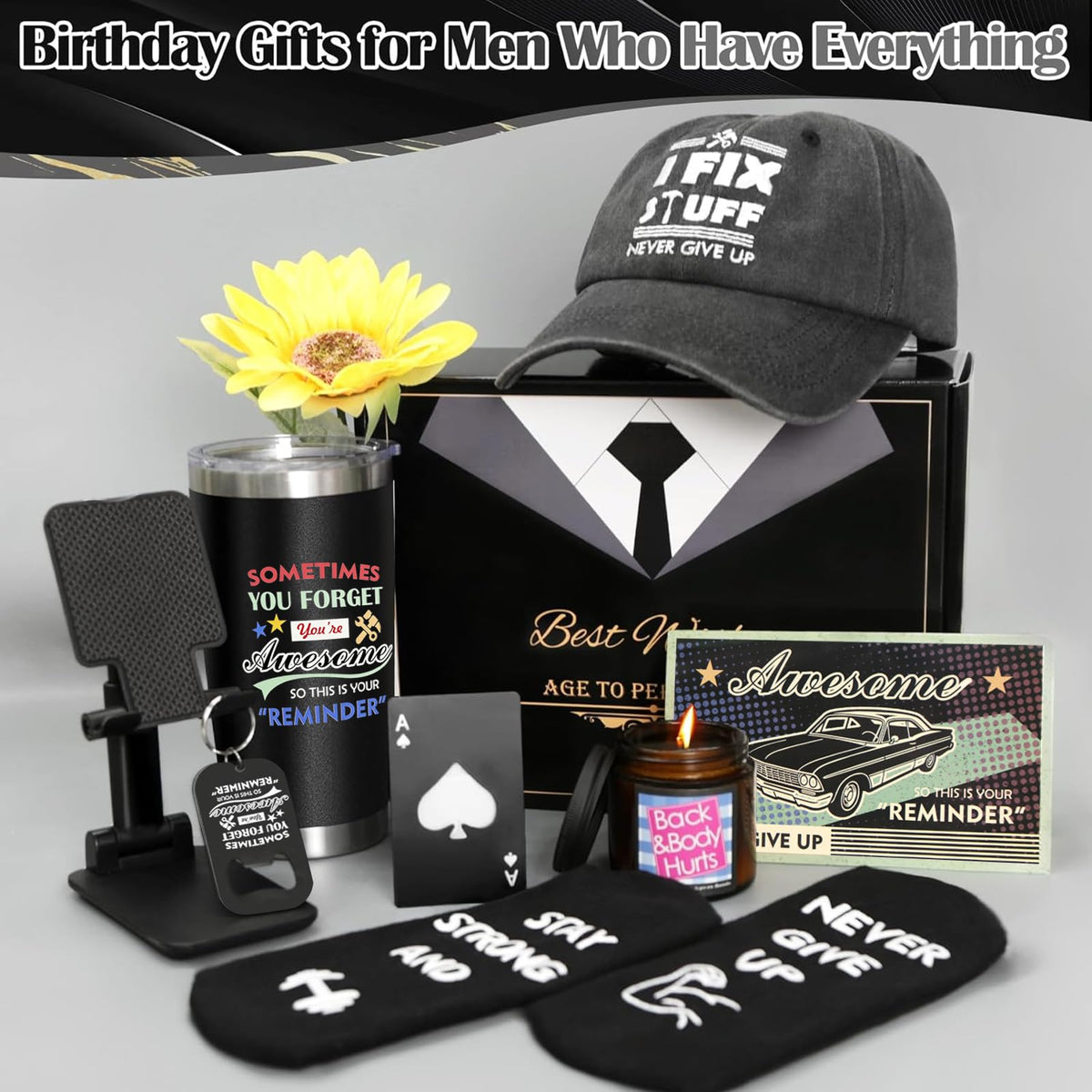 Unipinkart black gift box packaging for a premium gifting moment