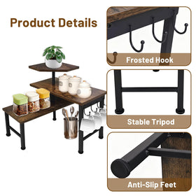 Uniqcovosa adjustable rotation from 90 to 180 degrees fits every corner.
