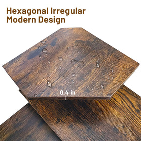 Uniqcovosa non-slip feet keep the organizer steady and protect surfaces.