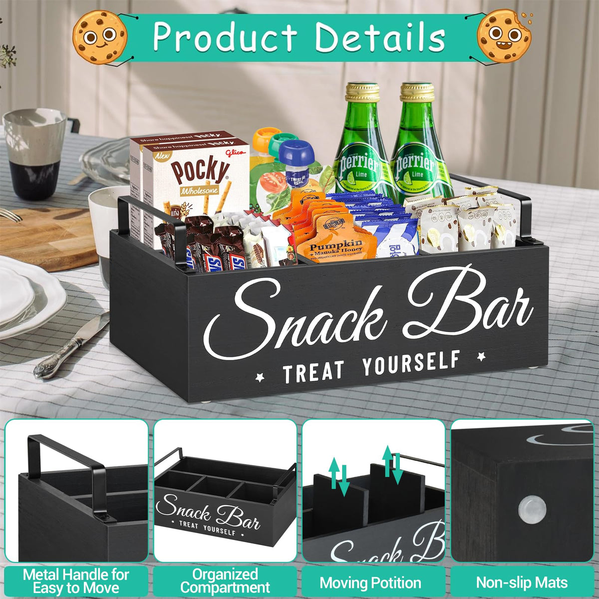 Simple, sturdy Unistyle pantry bin designed for easy cleaning and long-term use.