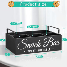 Unistyle snack tray in kitchen decor enhances organization and helps tidy counters.