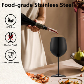 UNISWEET unbreakable goblets designed for poolside, camping, and travel.