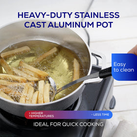 Universal Caldero 32 cups fries batch ideal for restaurant-quality fries