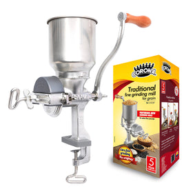Universal Corona grain mill 10 lbs weight signaling solid construction