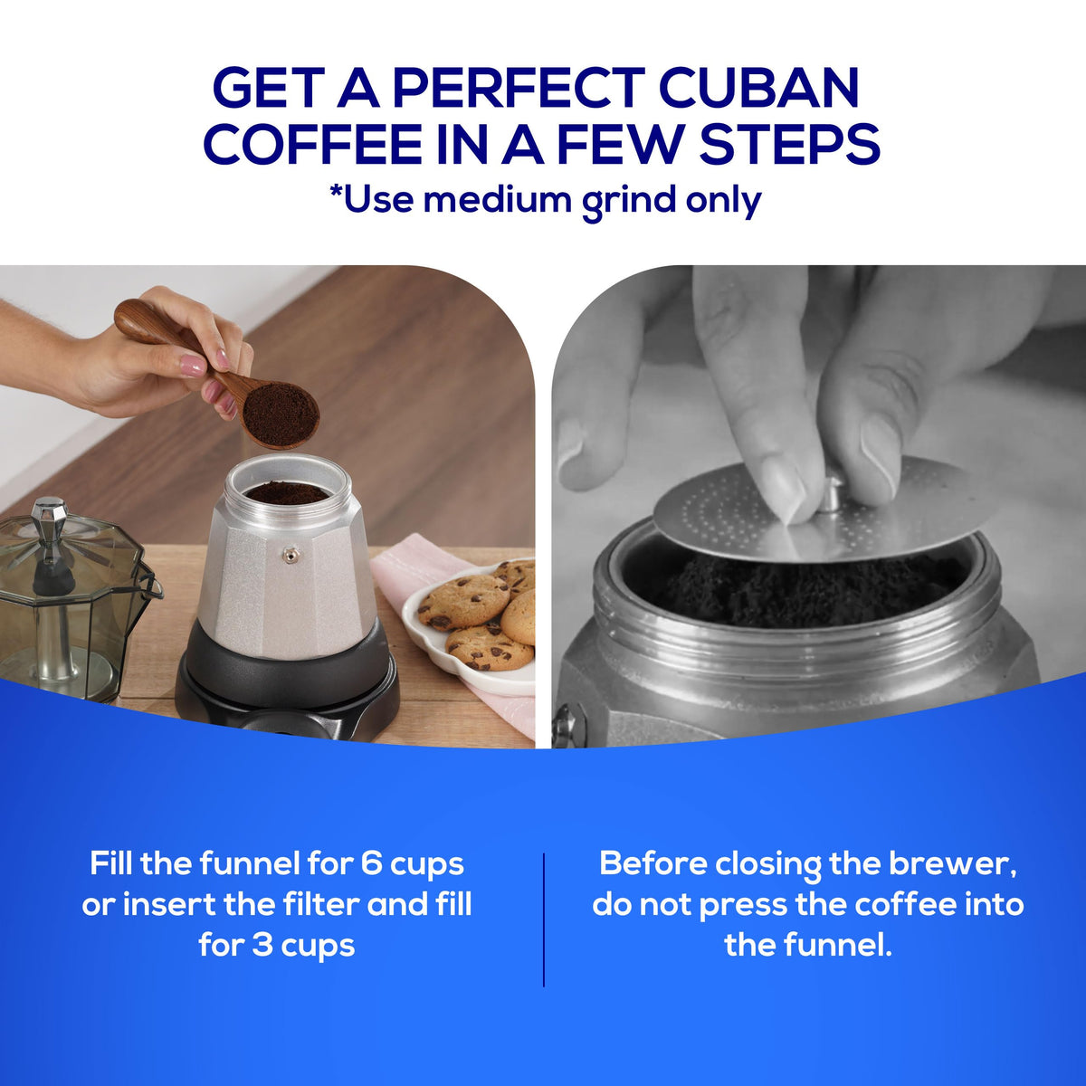 Universal detachable base enables safe, spill-free coffee serving