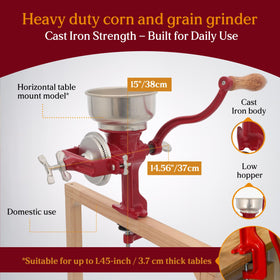 Estrella grinder adjustable settings for versatile grinding.