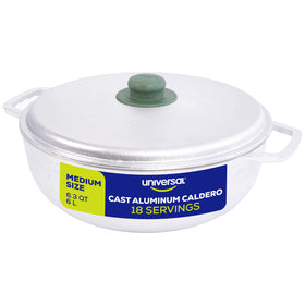 Universal Caldero 18-cup capacity for family meals with even heat