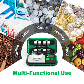 UNIWEIGH auto-off feature conserves battery during use.