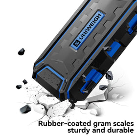 UNIWEIGH durable protective case safeguarding the scale during transport