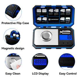 UNIWEIGH scale tare and calibration for consistent readings over time