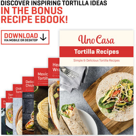 Uno Casa comal on grill delivering sizzling tortillas.