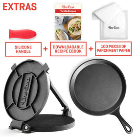 Uno Casa pre-seasoned set ready for immediate use in daily meals.